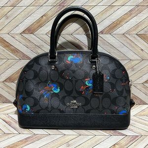 Authentic Coach Sierra Bird Satchel Crossbody Bag F22294